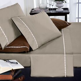 Σεντονι Memonωmeno  Ημιδιπλο 190χ280 cm-Colori Grigio