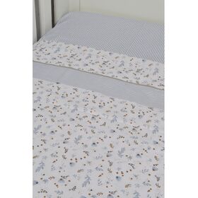 Oliver Baby Des.401 Σεντόνια Λίκνου σετ 2τ -75x110-100% Βαμβάκι ραφ