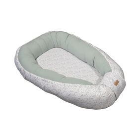 Oliver Baby Des.403 Φωλιά Διπλής Όψης-Πλεκτό Ζέρσεϋ Μέντα 100% Βαμβάκι- 75x110 Ανοικτή Διάσταση