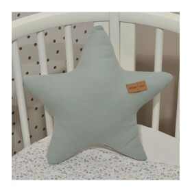 Oliver Baby Des.403 Μαξιλάρι Διακοσμητικό Αστέρι Διπλής Όψης  Μέντα 37x37