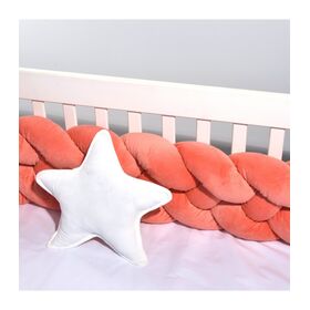 Oliver Baby Des.9060 Πλεξούδα Βελουτέ 24χ200 Κοραλί Τετραπλή