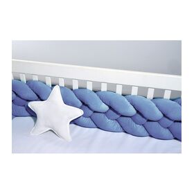 Oliver Baby Des.9080 Πλεξούδα Βελουτέ 24χ200 Μπλε Τετραπλή