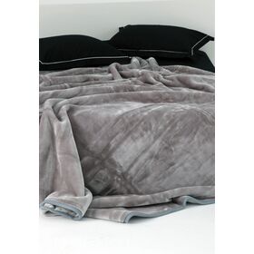 Κουβερτα Μονη Velour 160x220  Tyrol Grey