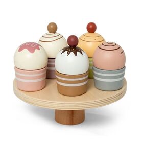 Ξύλινα Cupcakes Mama Memo