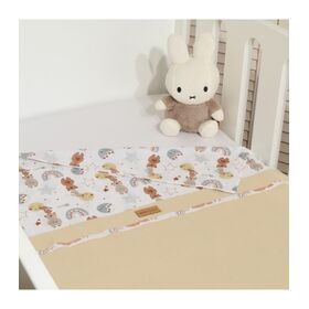 Oliver Baby Des.410  Καλοκαιρινή Κουβέρτα Διπλής Όψης  Μπεζ 75x95