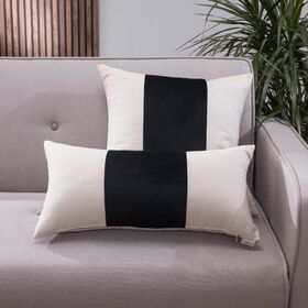 Μαξιλαροθήκη Linus 06 - 30x60cm με γέμιση