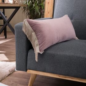 Μαξιλαροθήκη Velvet 12 Με Κρόσι (30x60cm) - 30x60cm