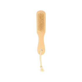 ESTIA ΒΟΥΡΤΣΑ ΠΟΔΙΩΝ ELIXIR BAMBOO ΜΕ ΕΛΑΦΡΟΠΕΤΡΑ 18x3.5x4cm