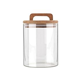 ESTIA ΔΟΧΕΙΟ ΑΠΟΘΗΚΕΥΣΗΣ ALLURE ΓΥΑΛΙΝΟ 650ml 10x10x14.8cm