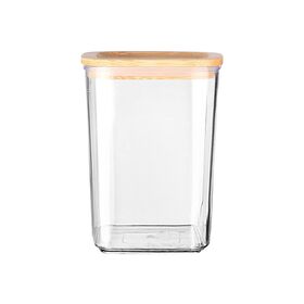 ESTIA ΔΟΧΕΙΟ ΑΠΟΘΗΚΕΥΣΗΣ BAMBOO ESSENTIALS ΠΛΑΣΤΙΚΟ 800ml ΣΤΟΙΒΑΖΟΜΕΝΟ