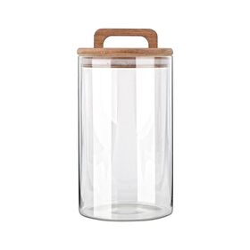 ESTIA ΔΟΧΕΙΟ ΑΠΟΘΗΚΕΥΣΗΣ ALLURE ΓΥΑΛΙΝΟ 1000ml 10x10x19cm