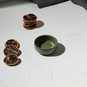 ESTIA ΜΠΟΛ ΓΙΑ ΝΤΙΠ TERRA ΠΟΡΣΕΛΑΝΙΝΟ 6.5cm GREEN