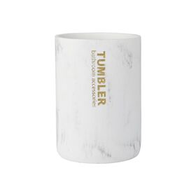ESTIA ΠΟΤΗΡΑΚΙ ΜΠΑΝΙΟΥ MARBLE ΡΗΤΙΝΗΣ