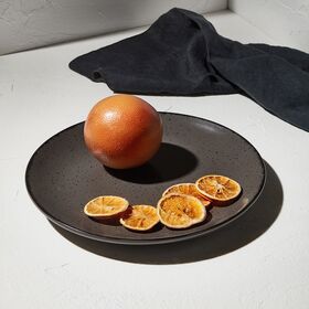 ESTIA ΠΙΑΤΟ ΡΗΧΟ TERRA ΠΟΡΣΕΛΑΝΙΝΟ 27cm GREY