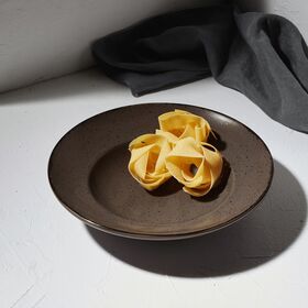 ESTIA ΠΙΑΤΟ ΖΥΜΑΡΙΚΩΝ TERRA ΠΟΡΣΕΛΑΝΙΝΟ 27cm GREY