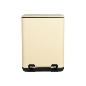 ESTIA ΧΑΡΤΟΔΟΧΕΙΟ ΜΠΑΝΙΟΥ CUBIC SOFT CLOSE 6lt IVORY