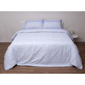 Σετ Σεντόνια Ημίδιπλα με Λάστιχο 120x200+25 Νίνα Σιέλ