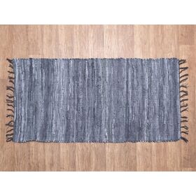 Δερμάτινο Ταπέτο 65x135 2 Γκρι
