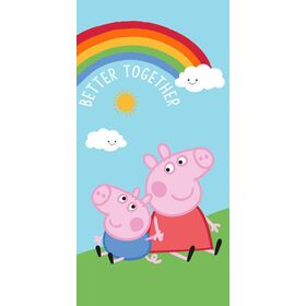 Πετσέτα Σώματος Βελουτέ 70x140 Peppa 13