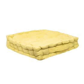 Μαξιλάρι Δαπέδου 40x40x8 581 31-Κίτρινο