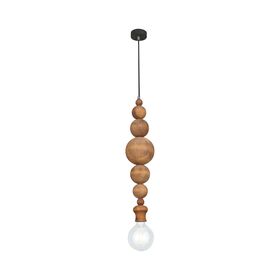 HL-039R-1P MELODY AGED WOOD PENDANT