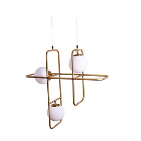 SE 133-3PS ATHEN PENDANT LAMP BRUSHED BRASS 1A4