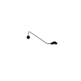 HL-3547-1 L MASON BLACK WALL LAMP