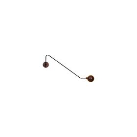 HL-3547-1 L MASON OLD BRONZE & BLACK WALL LAMP