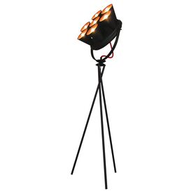 HL-3578-7F BRANDON WHITE & MAT GOLD FLOOR LAMP