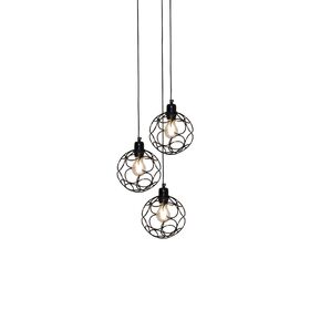 HL-3588-3 ALINE BLACK PENDANT