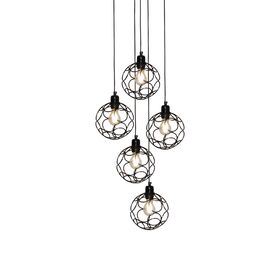 HL-3588-5 ALINE CHROME PENDANT