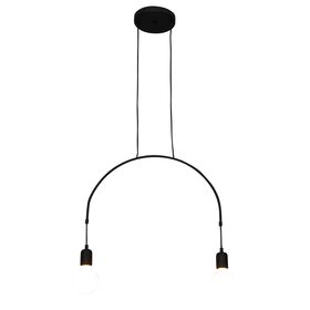 HL-3527-2 EVERDINA BLACK PENDANT