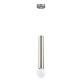 SE21-NM-5 ADEPT TUBE NICKEL MATT Ε27+GU10 PENDANT B1