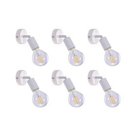 SE 137-1AW (x6) Soma Packet White adjustable spotlight+