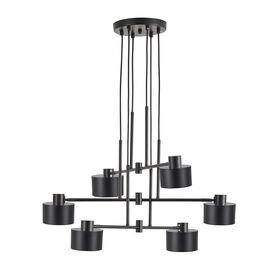 SE21-BL-100-MS1 ADEPT PENDANT Black Metal Pendant Black Metal Shade+