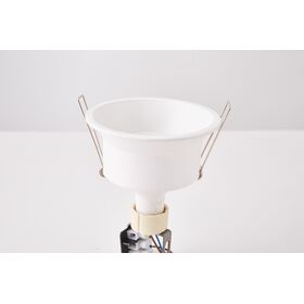 SE-SP-DL-R-WH CARGO SPOTLIGHT DOWNLIGHT RECESSED GU10 WHITE FOR HOLE 8,4cm