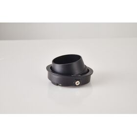 SE-SP-INC-R-BL CANNO SPOT COMPONENT RECESSED INSIDE CUP BLACK GU10 FOR SPOTLIGHT CIELO AND TRIX