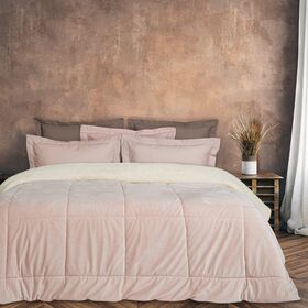 Κουβερτοπάπλωμα Υπέρδιπλο 220x240cm polyester das home 1172