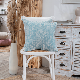 Μαξιλαροθήκη Izola 05 - 65x65cm Δαπέδου με Γέμιση