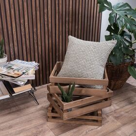 Μαξιλαροθήκη Brooklin 07 - 43x43cm με Γέμιση