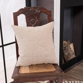 Μαξιλαροθήκη Solid 301 - 43x43cm με Γέμιση