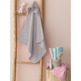 Σετ 2 Πετσετες Βρεφικες Baby Bath 40x60 Robin fog