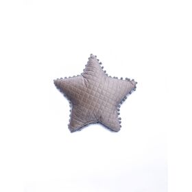 Διακοσμητικό Μαξιλαράκι Αστέρι 34x34 Elwin Beige