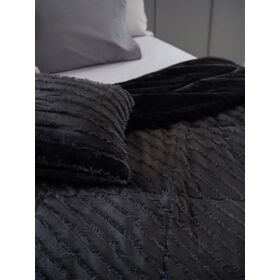Διακοσμητικη Μαξιλαροθηκη 50x50 Gwen Black