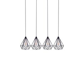 Se148-19-4 Mila Pendant Lamp Black Metal+