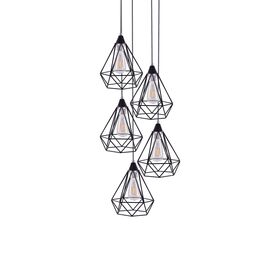 Se148-19-5 Mila Pendant Lamp Black Metal+
