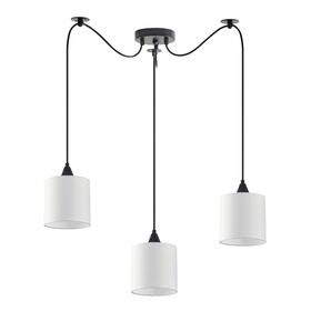 Se21-bl-b10-bl3-sh1 Adept Pendant White Shade Pendant +