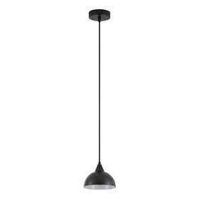 Se21-bl-b10-ms3 Adept Pendant Black Metal Shade +
