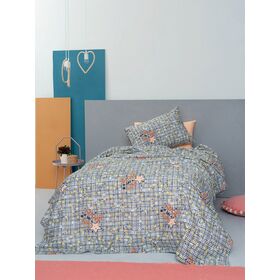 Σετ Μονά Σεντόνια Luminous 170x260 Cluster Grey