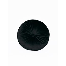 Διακοσμητικο Μαξιλαρι Velvet Feel Ø30cm Vf803 Black